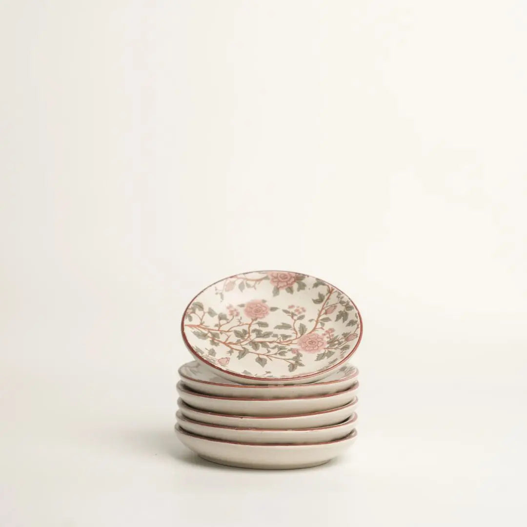 Dreamy floral teaplate The confetti tree