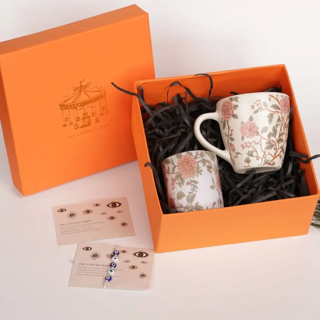 Elegant Rakhi Gift Box | Thoughtful Gift for Brother or Sister The confetti tree