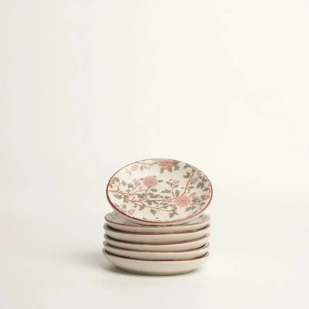 Dreamy floral teaplate The confetti tree