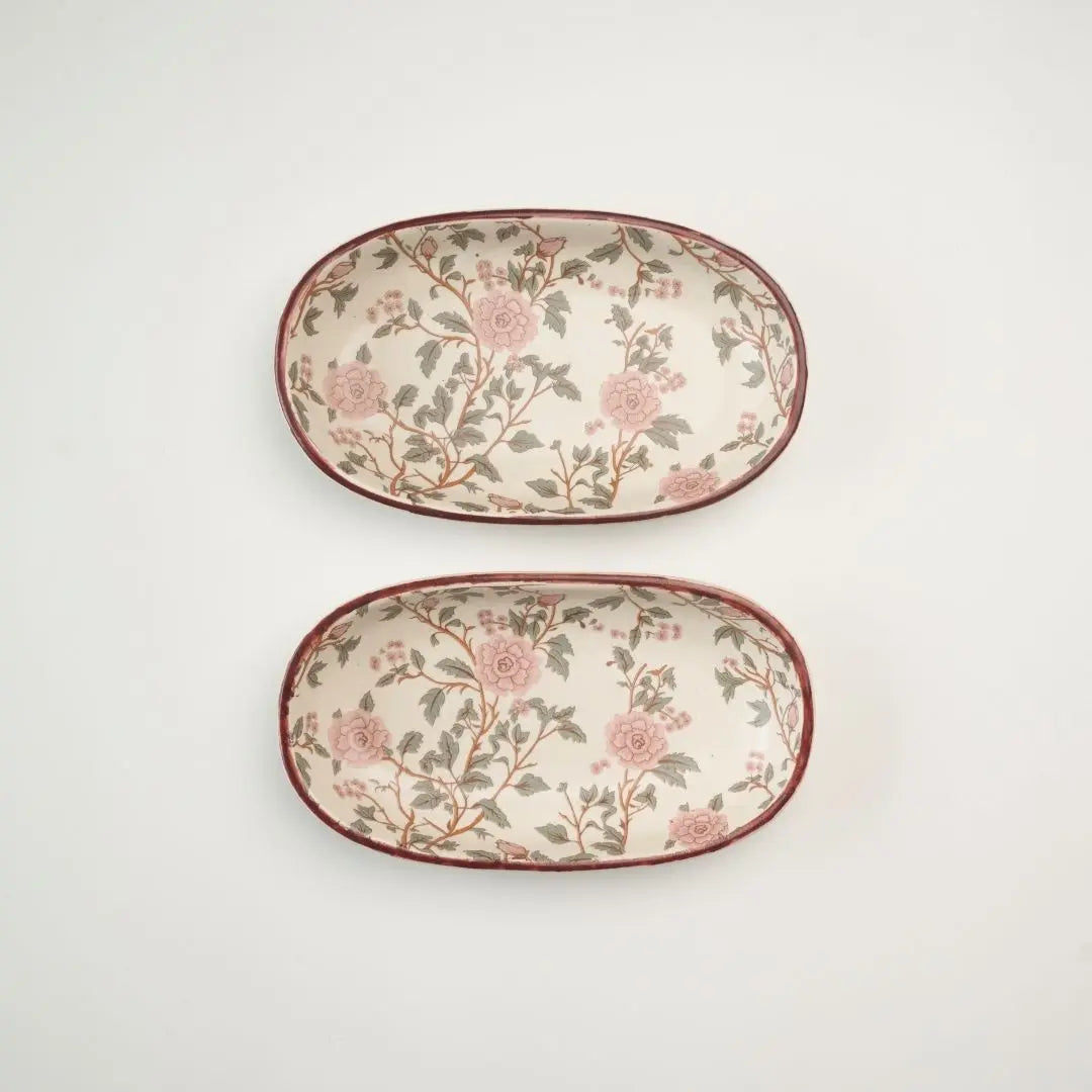 Oval cocktail tray | Peony | Single The confetti tree