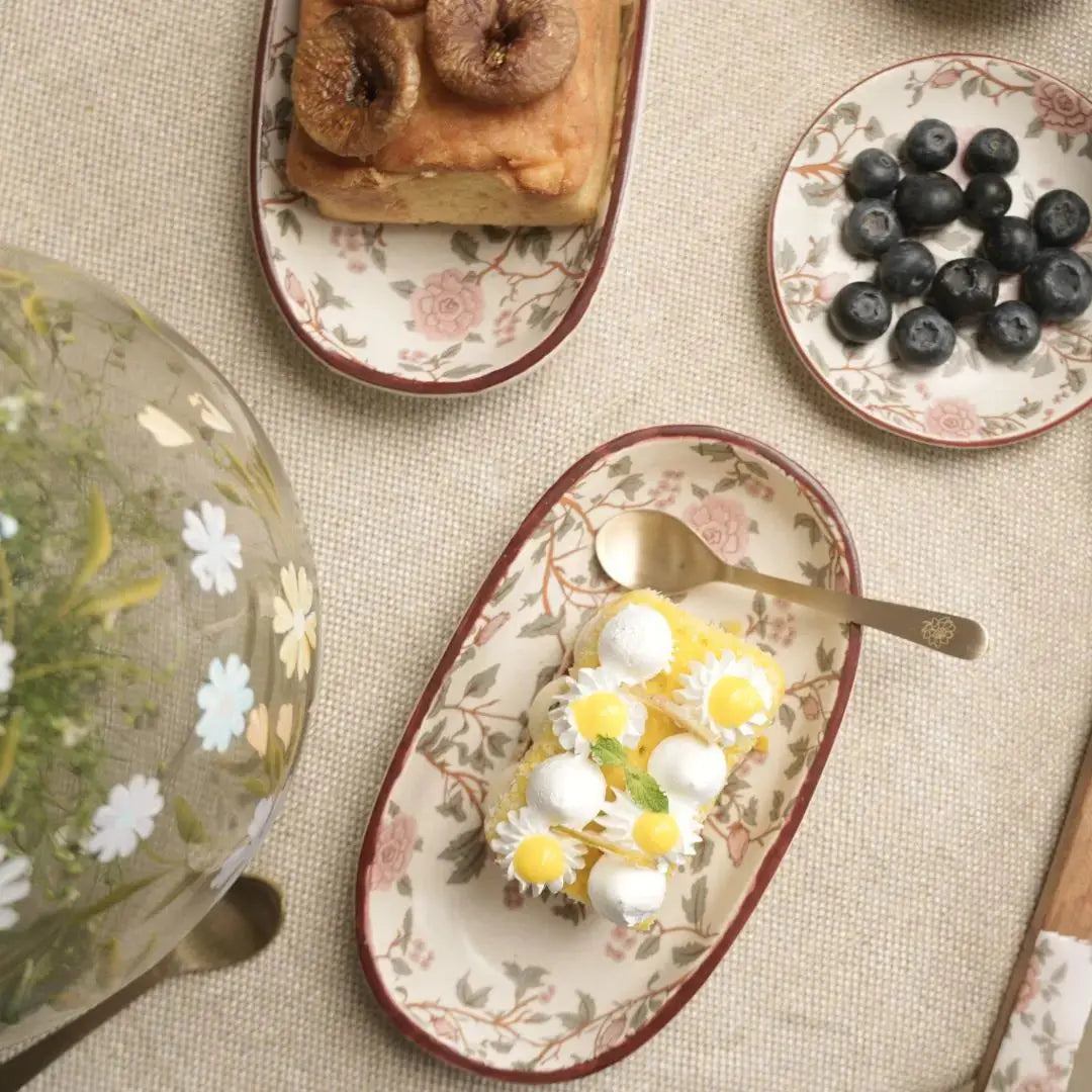 Oval cocktail tray | Peony | Single The confetti tree