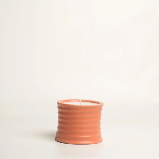 Stoneware candle | Orange | 220g The confetti tree