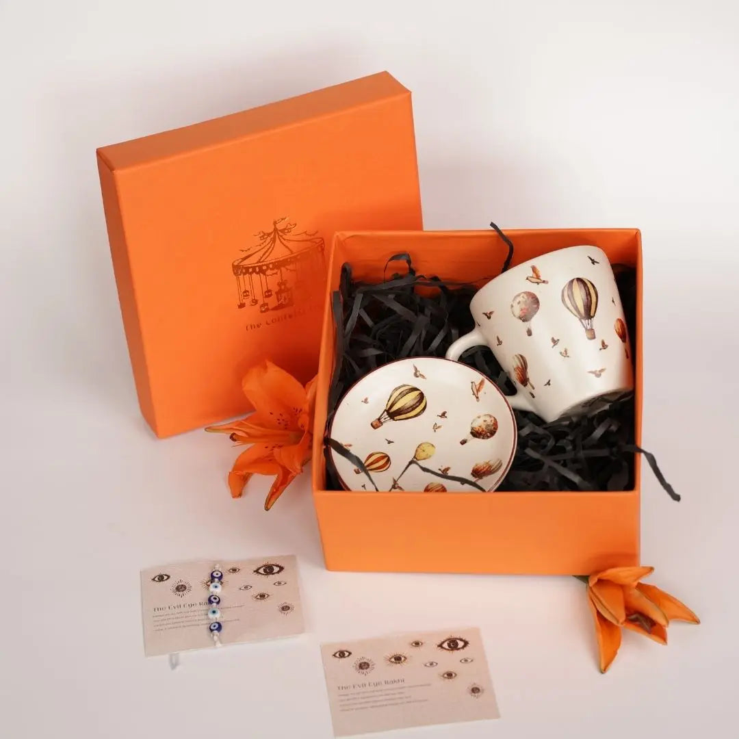 The Balloon Bliss Rakhi Gift Box The confetti tree