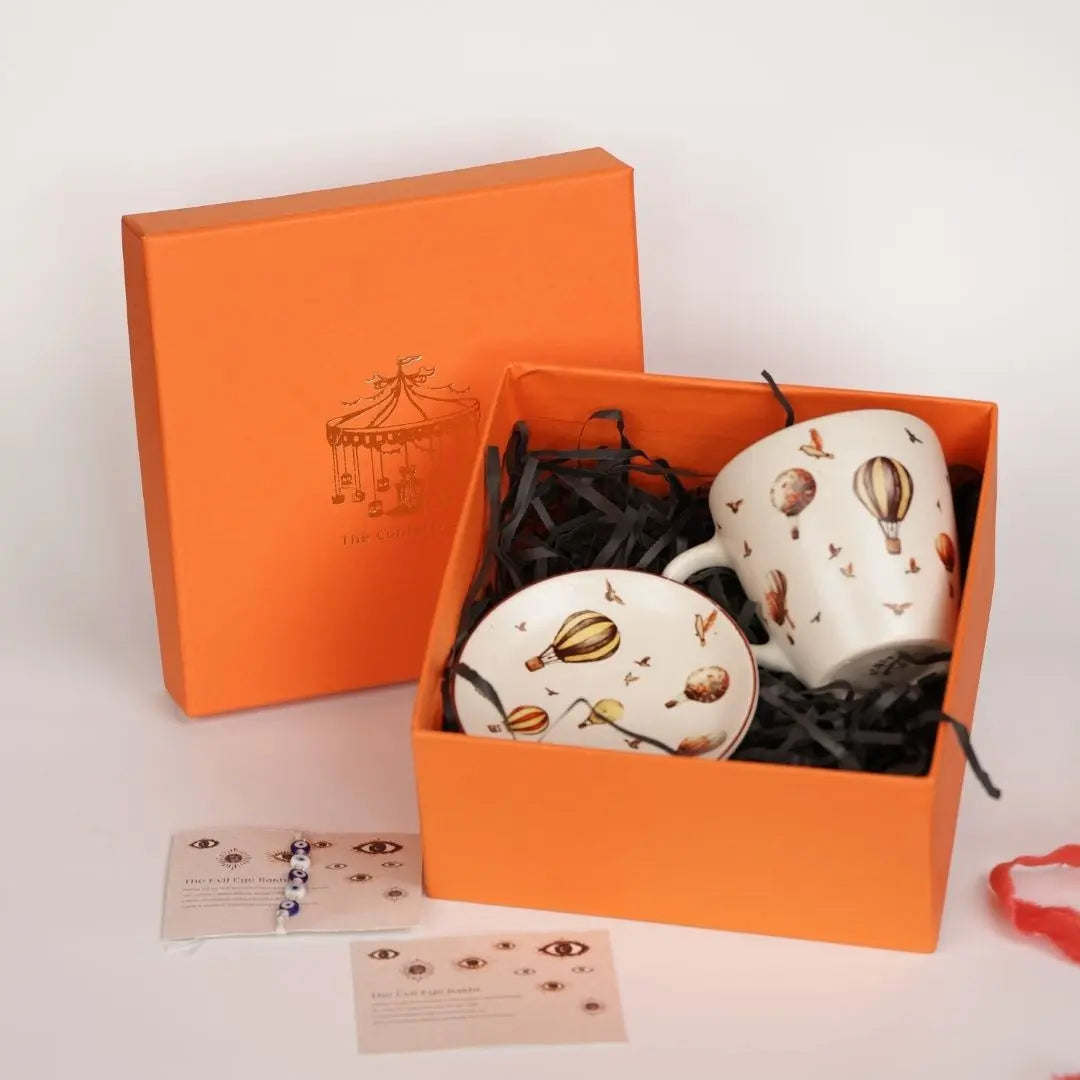 The Balloon Bliss Rakhi Gift Box The confetti tree