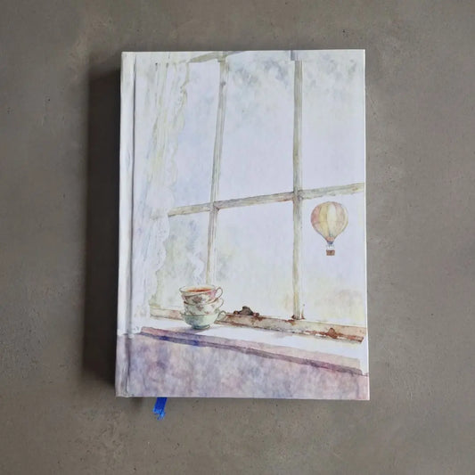 The Daydream Diary – A5 Hardbound Notebook (200 Plain Pages) The confetti tree