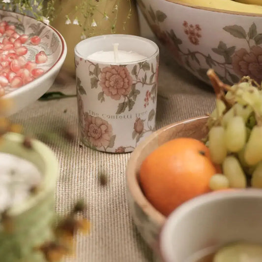 Peony soy wax candle | 180g The confetti tree