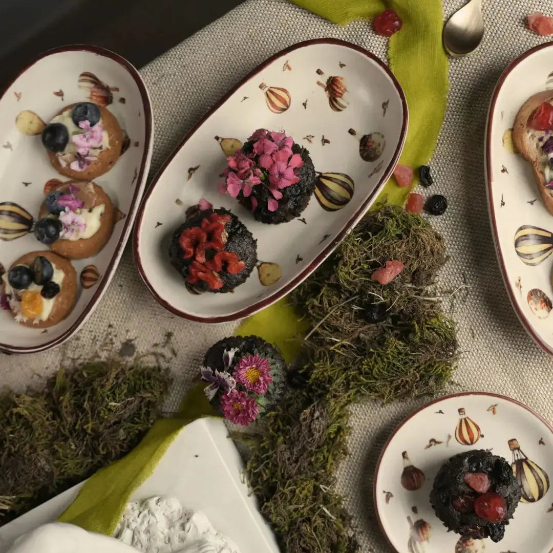 Oval cocktail tray | Offwhite The confetti tree