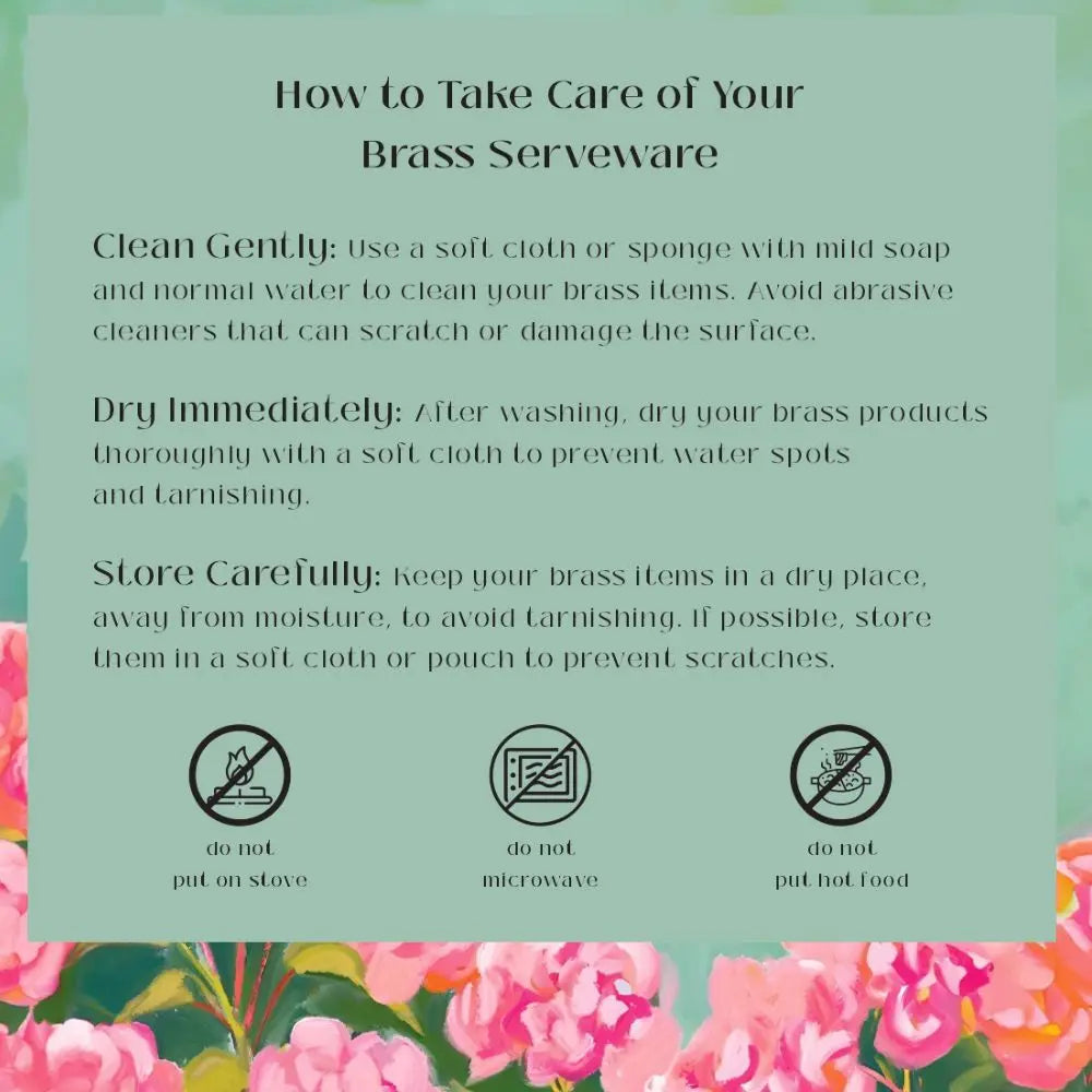 Tota Maina Brass Nut Bowl The confetti tree