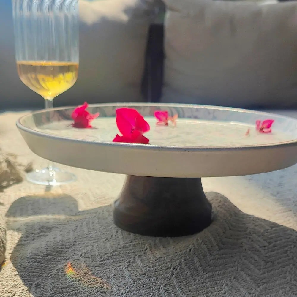 Decoupage Cake Stand The confetti tree