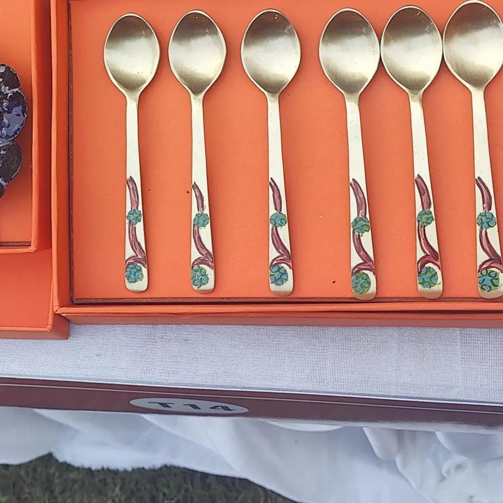 Dessert spoons set | Set of 6 | Tota Maina | Diwali gifts The confetti tree