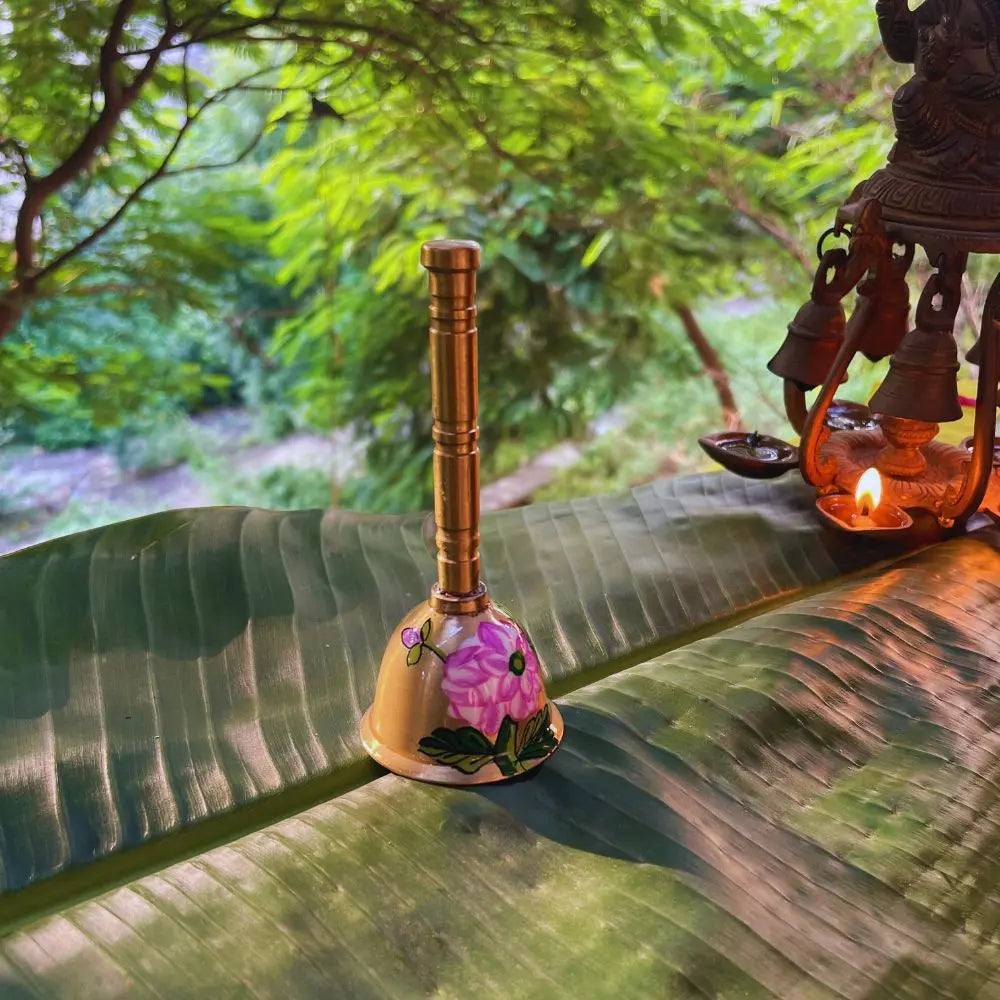 Pure Brass Puja Thali Set | Set of 5 The confetti tree