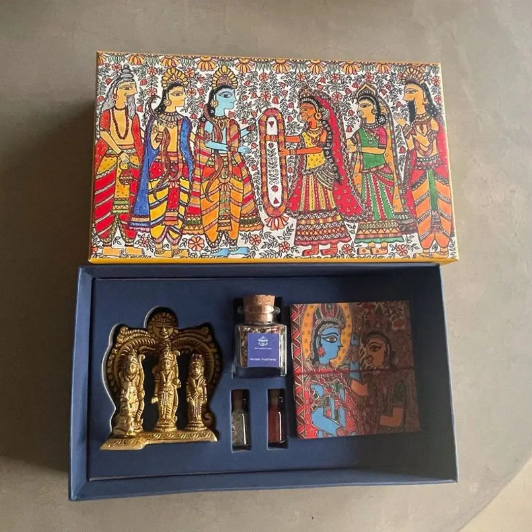 Ram-Sita Gift Box | A Divine Celebration of Love & Devotion | Wedding The confetti tree