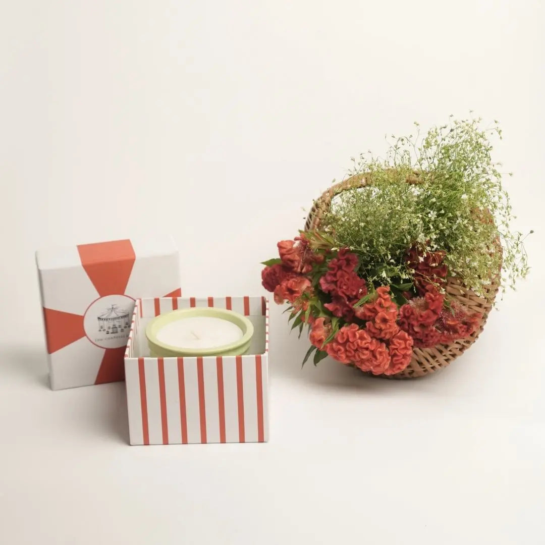 Soy wax Candle | Green The confetti tree