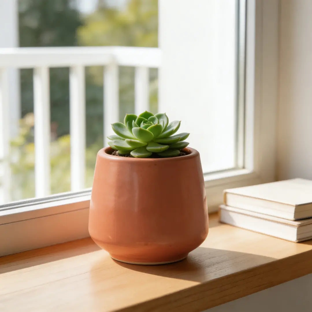 Stoneware Coral Planter | Small The confetti Tree