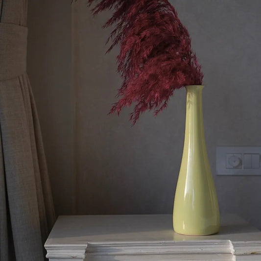 Stoneware Green Sorbet Vase The confetti Tree
