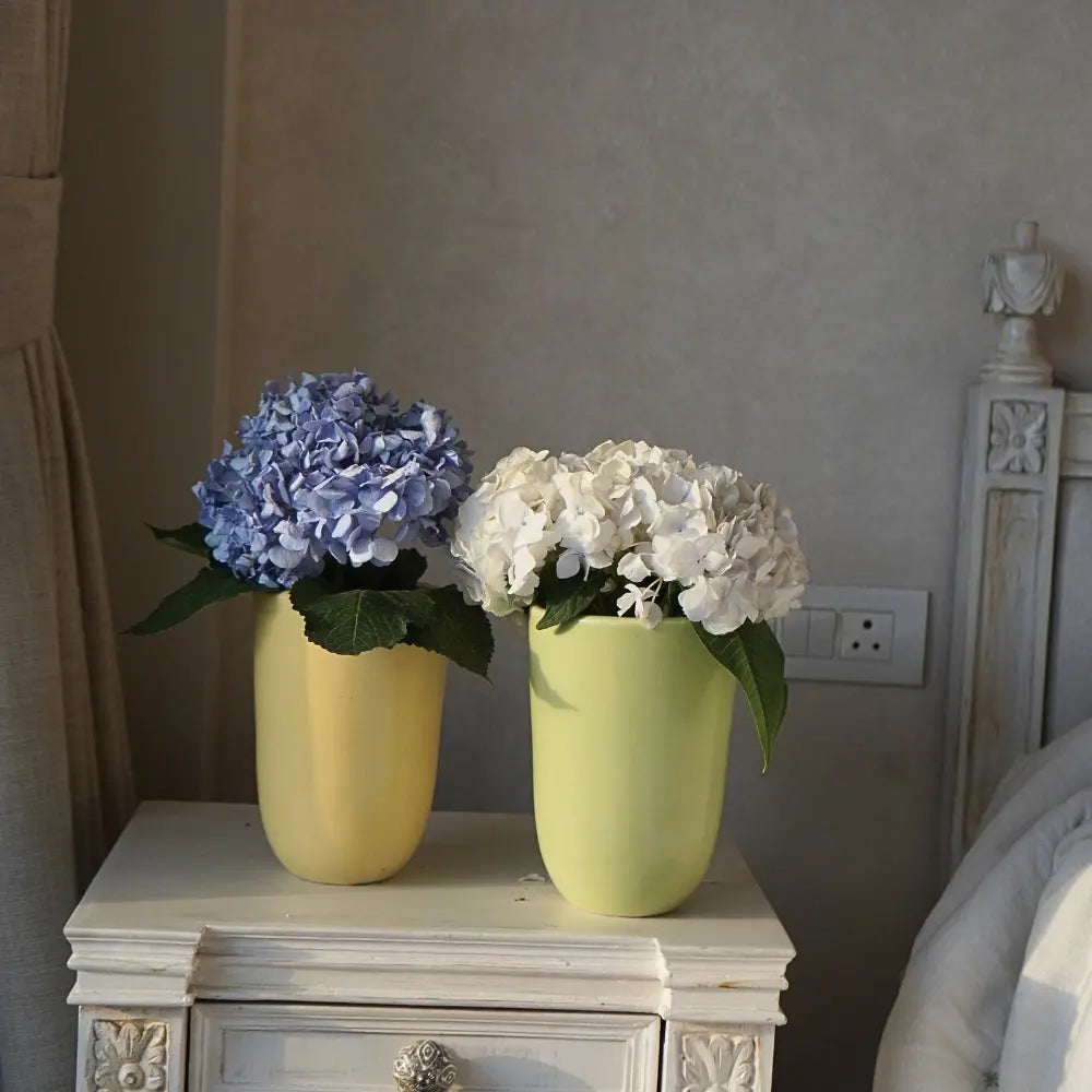 Stoneware Yellow Planter | Large The confetti Tree