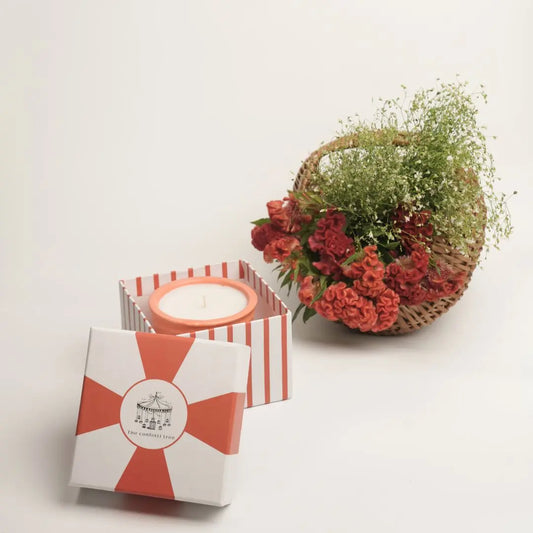 Suraksha Sutra Rakhi Box | Orange The confetti tree