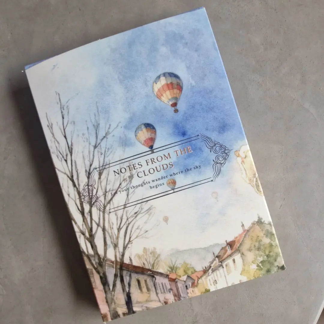 The Daydream Diary – A5 Hardbound Notebook (200 Plain Pages) The confetti tree