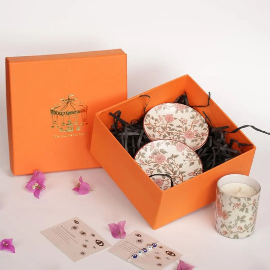 The Floral Harmony Rakhi Gift Box The confetti tree