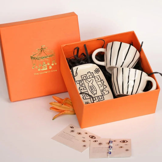 The Monochrome Muse Rakhi Gift Box The confetti tree