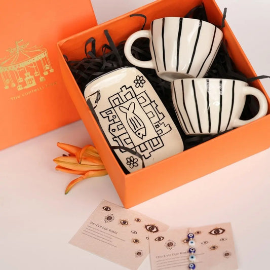 The Monochrome Muse Rakhi Gift Box The confetti tree