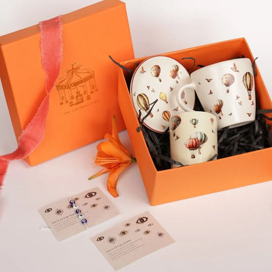 The Skybound Delight Rakhi Gift Box The confetti tree