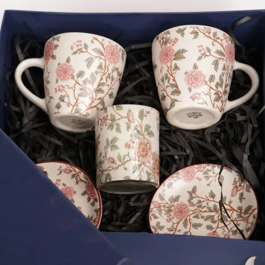 The Vintage Bloom Rakhi Gift Box The confetti tree