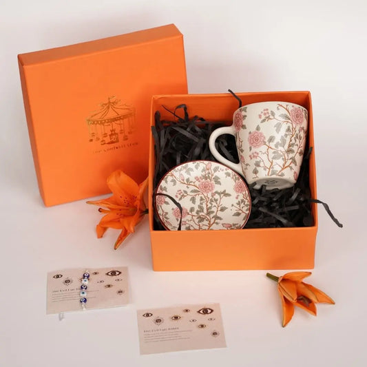 The floral set rakhi box The confetti tree