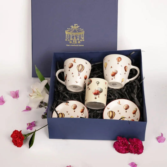 Up in the Clouds Gift Box The confetti tree