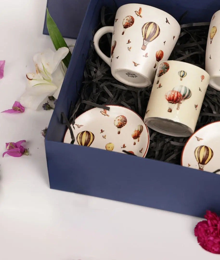 Up in the Clouds Gift Box The confetti tree