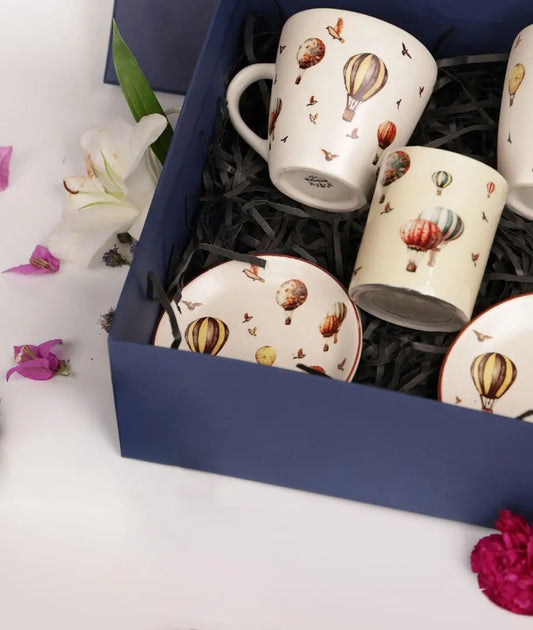 Up in the Clouds Gift Box The confetti tree