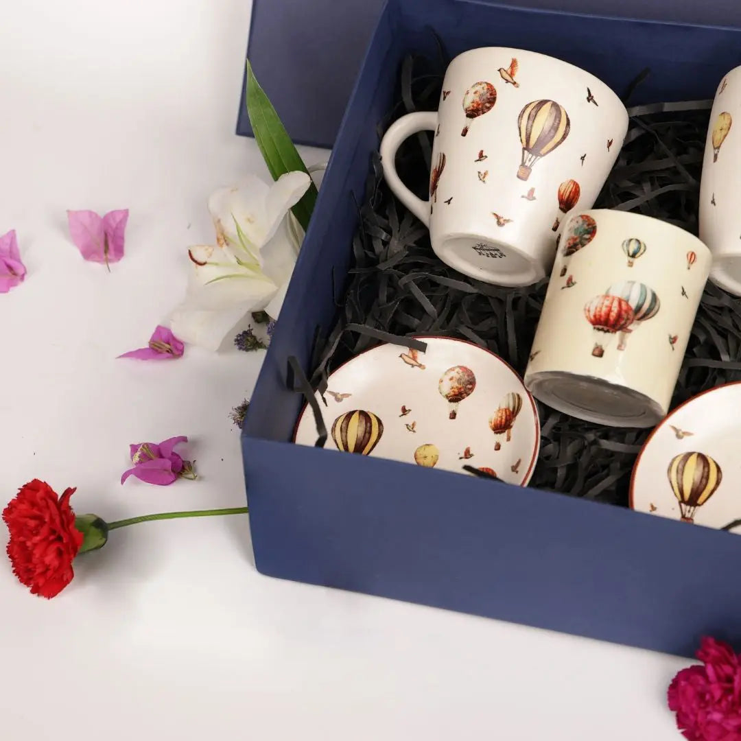 Up in the Clouds Gift Box The confetti tree