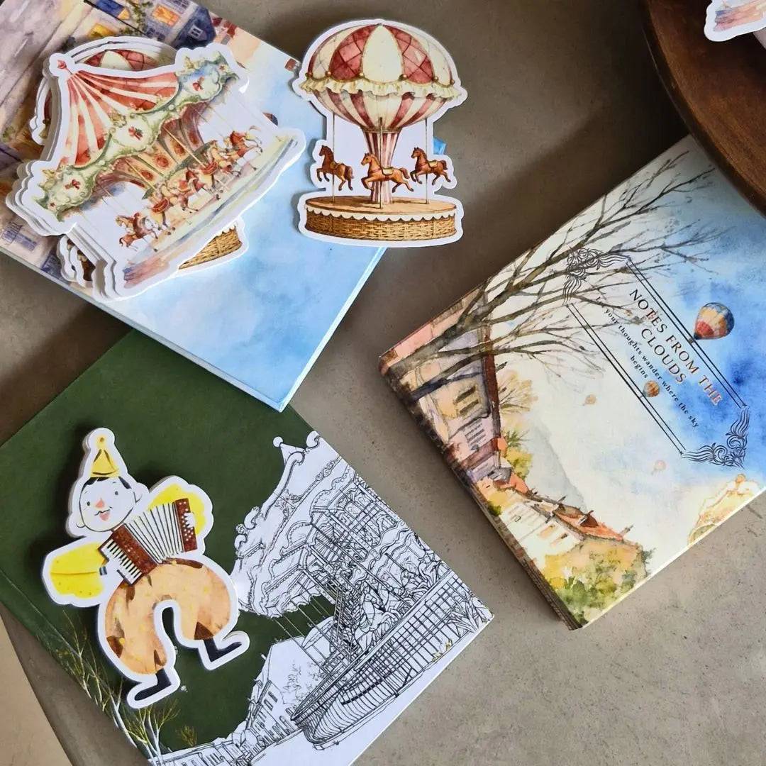 Whimsical Circus Cutouts – Pack of 5 (4-Inch Multifunctional Decorations) The confetti tree