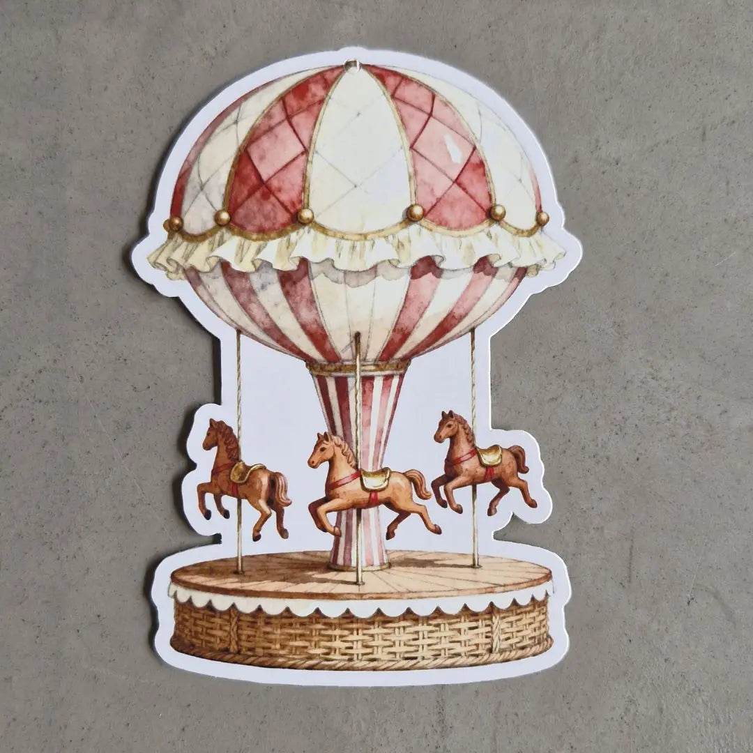 Whimsical Circus Cutouts – Pack of 5 (4-Inch Multifunctional Decorations) The confetti tree