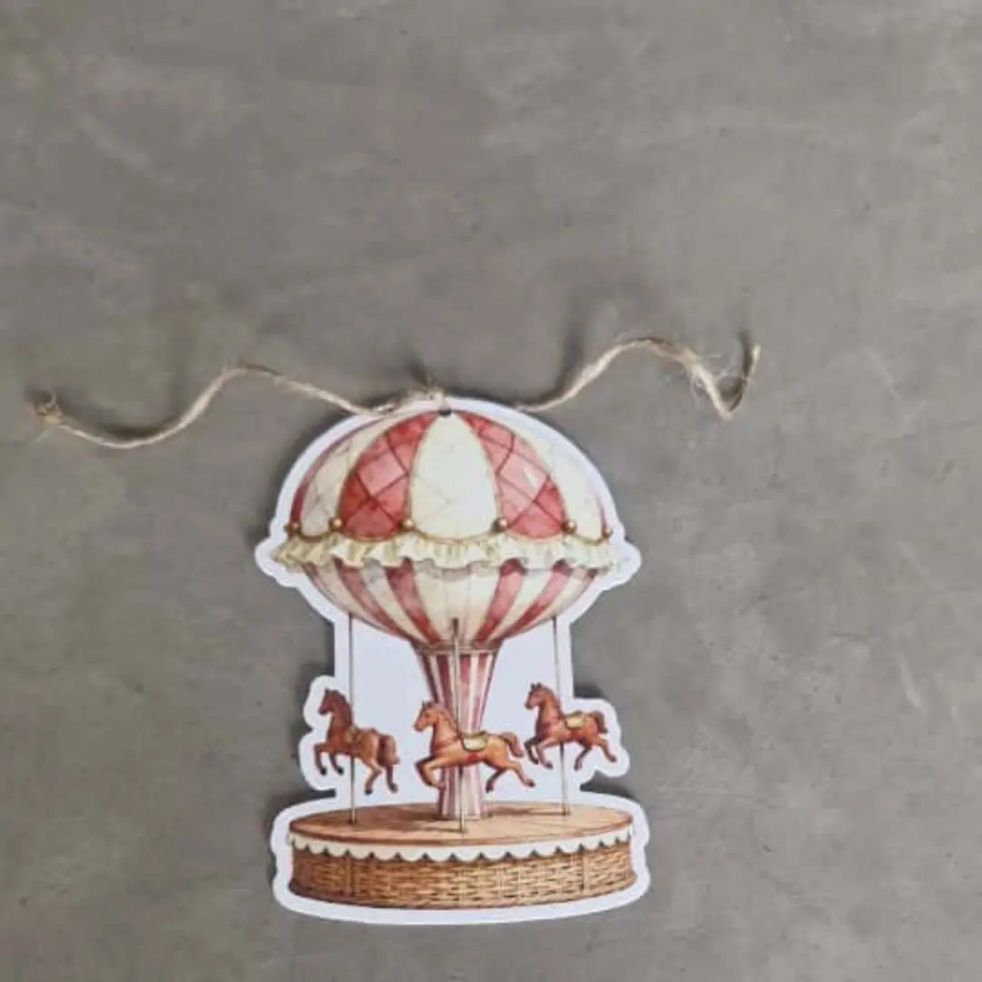 Whimsical Circus Cutouts – Pack of 5 (4-Inch Multifunctional Decorations) The confetti tree